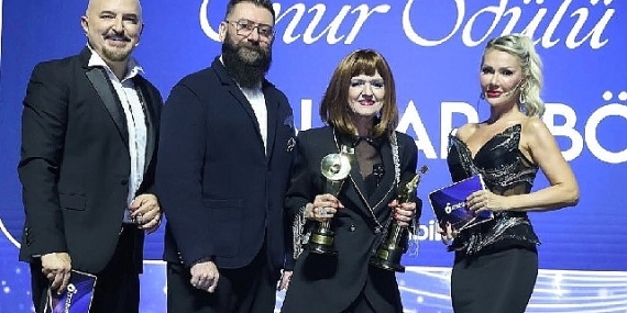 MESAM ödül töreni ünlüleri buluşturdu