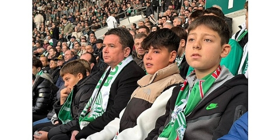 Başkan Erkan Aydın Bursaspor Coşkusunu Çocuklarla Yaşadı