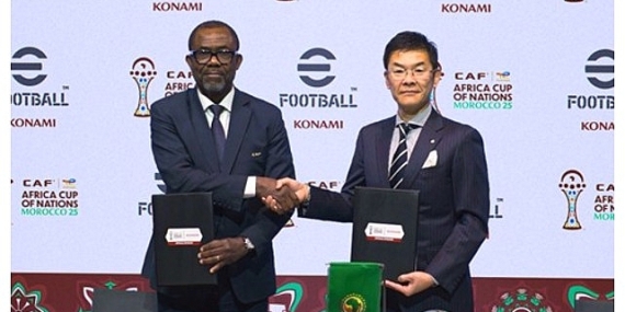 Konami Digital Entertainment, Afrika Futbol Konfederasyonu (CAF) ile El Sıkıştı