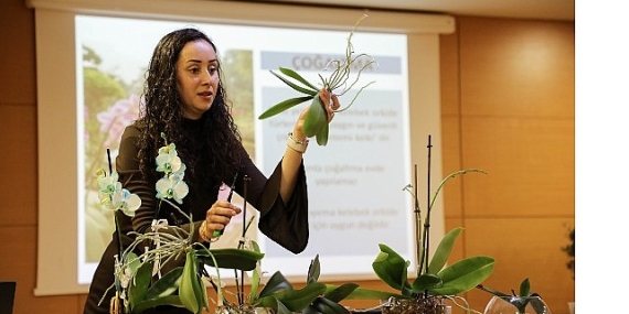 Büyükşehir Belediyesi’nden orkide bakımı eğitimi
