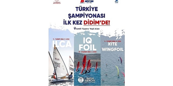 Ege’nin İncisi Didim, TYF Yelken Ligi Türkiye Şampiyonası’na Ev Sahipliği Yapacak