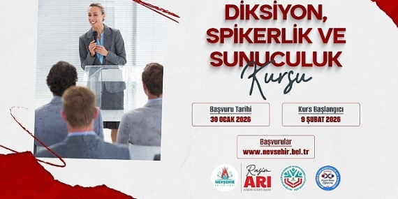 KAPEM’de Eğitim Seferberliği Diksiyon, Spikerlik ve Sunuculuk Kursuyla Sürüyor