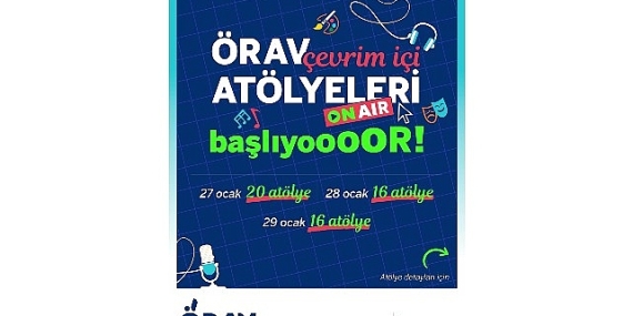 Takvimlere Sığmayan Bir Öğrenme Yolculuğu Başlıyor:  ÖRAV Çevrim İçi Atölyeleri Yıl Boyunca Öğretmenlerle