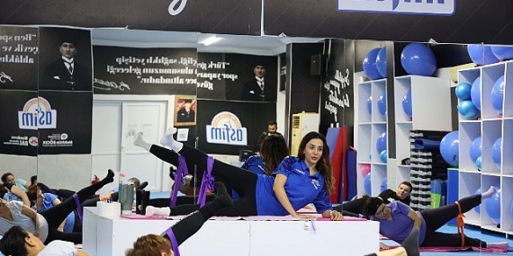 Antalyalılardan ücretsiz spor kurslarına yoğun ilgi