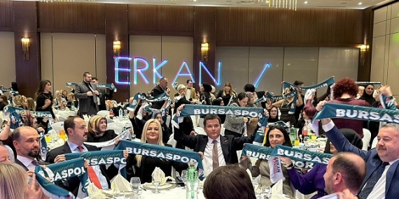 Başkan Aydın’ın Bursaspor Sevdası Sınırları Aştı