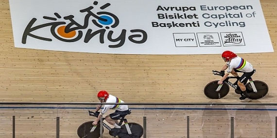 Bir Konya Veledromu Geleneği: Sabah Seansı Dünya Rekorlarıyla Başladı