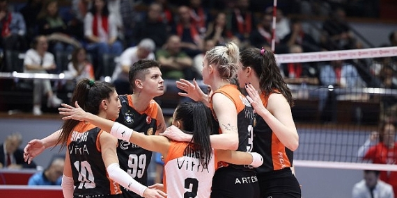 Eczacıbaşı Dynavit, Aras Kargo’ya konuk oldu