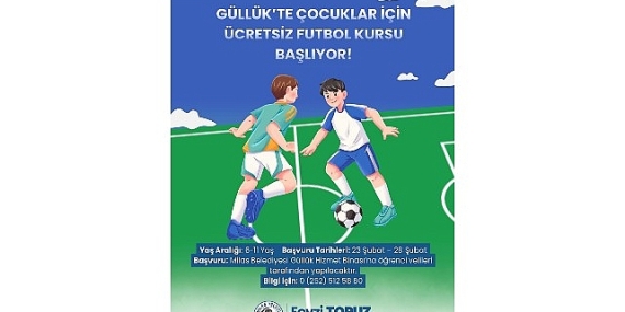 Futbol Kursu İçin Güllük’te Kayıtlar Başladı