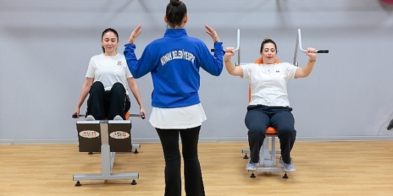 Konaklı kadınlar sporda buluşuyor