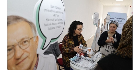 Konak’ta rahim ağzı kanserine karşı bilimsel farkındalık
