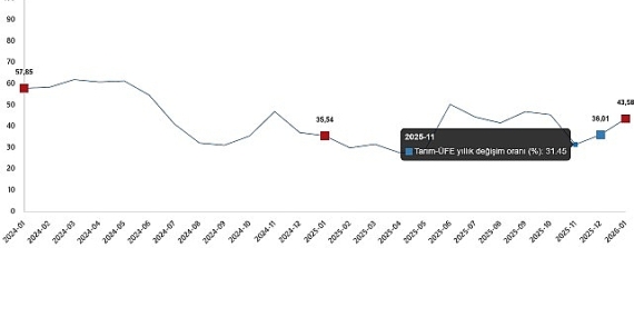 Tarım Ürünleri Üretici Fiyat Endeksi, Ocak 2026
