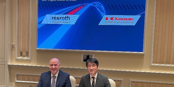 Bosch Rexroth ve Kawasaki’den Dev İş Birliği: Otonom   Makineler ve Hidrojenle Geleceğin Şantiyeleri Şekilleniyor