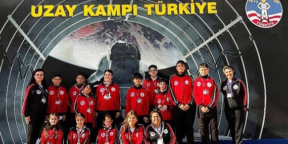 KKTC’li İzciler Bu Kez Uzay Atmosferinde Kamp Kurdu