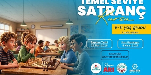 Nevşehir Belediyesi’nden Çocuklara Satranç Eğitimi Fırsatı