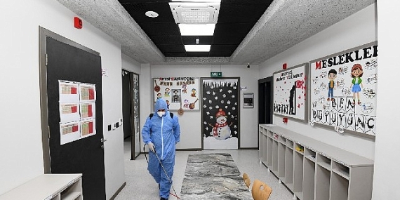 Osmangazi’deki Kreşlerde Hijyen Standardı Zirveye Çıktı