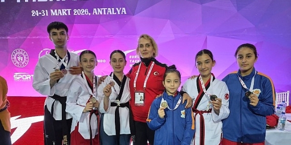 Uluslararası şampiyonada madalya yağmuru