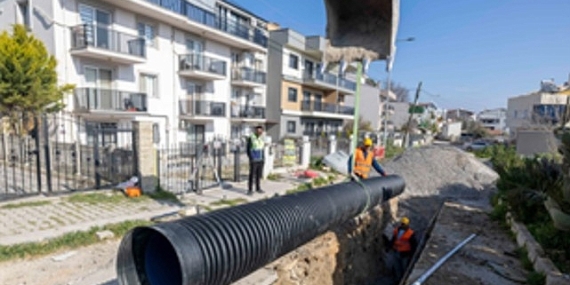 Urla’da taşkınlara karşı 160 milyon liralık altyapı yatırımı