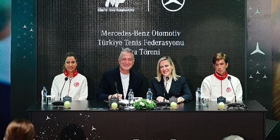 Mercedes-Benz Otomotiv, Türkiye Tenis Federasyonu’nun Ana Sponsoru Oldu