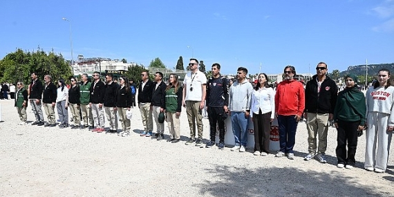 Yeşilay Küçükler Yıldızlar Türkiye Petank Şampiyonası Kemer’de başladı